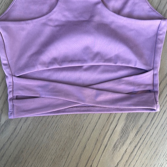 Lavender Racerback Tank Top - Picture 3 of 4